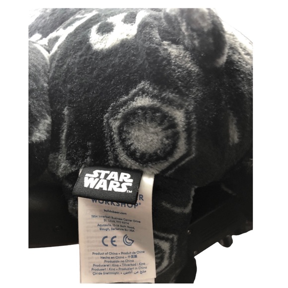 Build A Bear Star Wars Dark Side 17" Plush Stuffed Bear w/ Flippable Ears & Feet - Picture 6 of 8